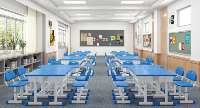 学校家具的特色设计如何促进学生的健康和学习效率？